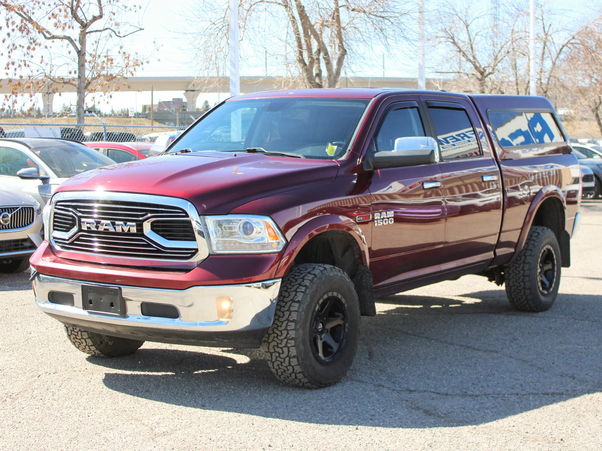 Used 2016 Red RAM Laramie * Mechanic Special | Diesel | Heated/Vented Leather Seats | Canopy | Navigation | Fuel Rims image 8