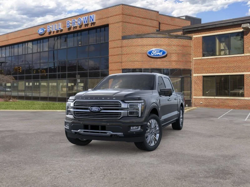 New 2026 Agate Black Metallic Ford Platinum image 2