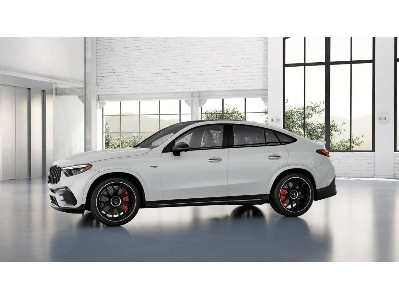 New 2027 MANUFAKTUR Moonlight White Metallic Mercedes-Benz AMG® GLC 53 4MATIC+ Coupe image 36