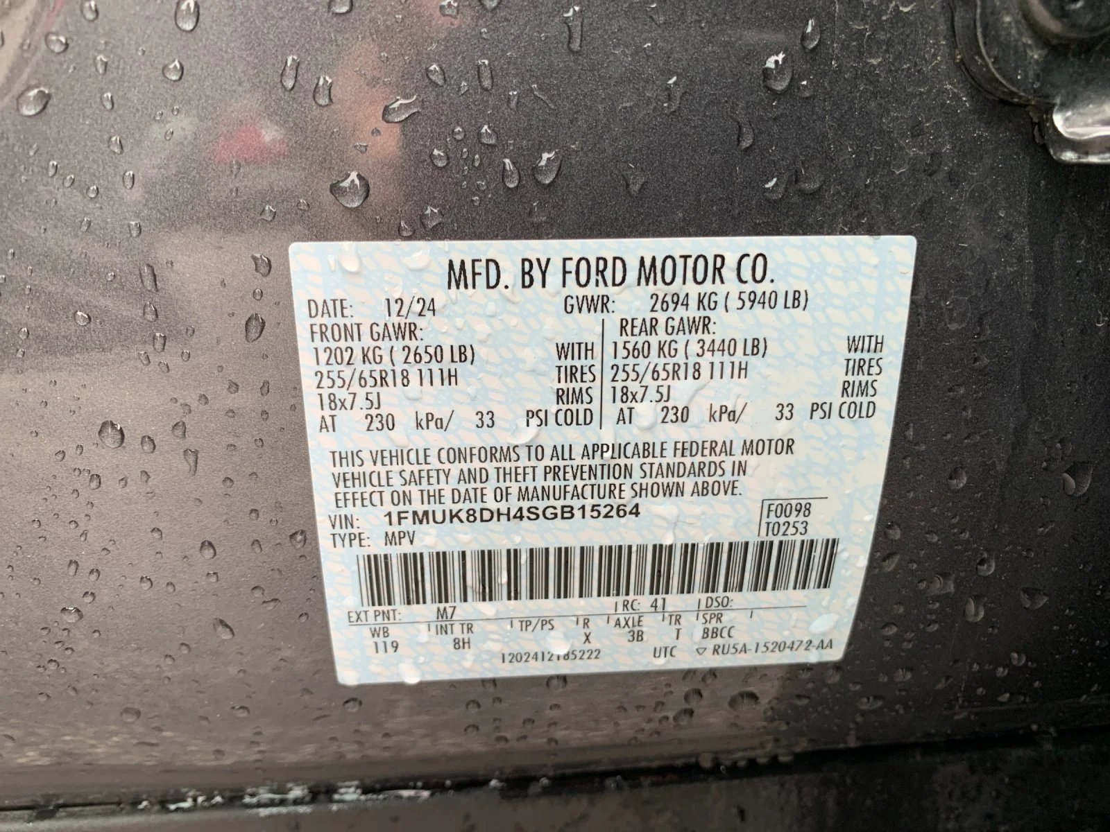 Used 2025 Gray Ford Active image 35