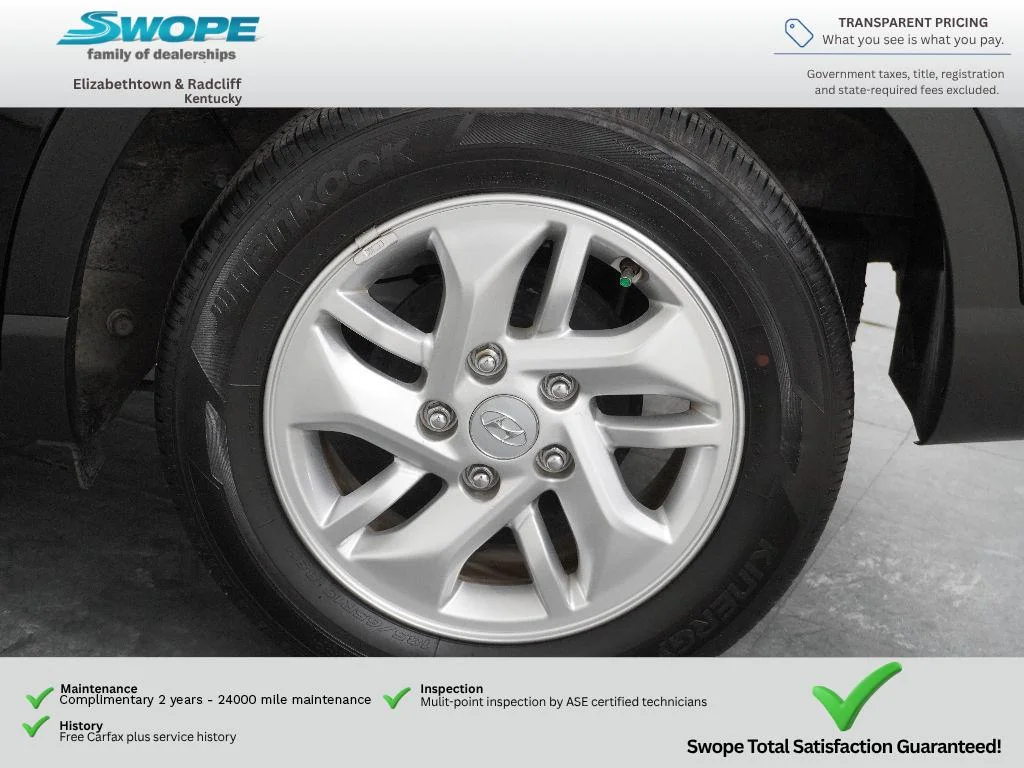 Certified Used 2023 Black Noir Pearl Hyundai SE image 24