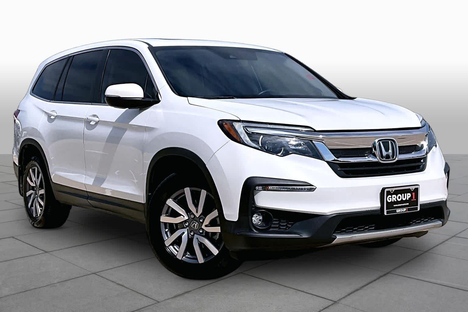 Used 2020 Platinum White Pearl Honda EX-L image 3