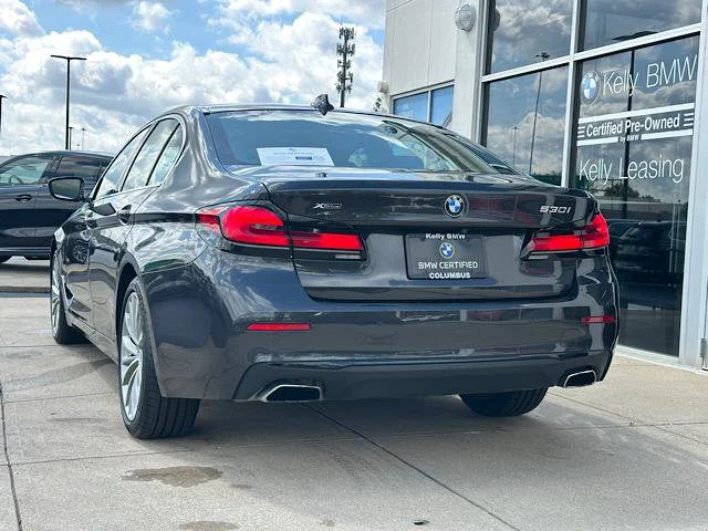 Certified Used 2023 Dark Graphite Metallic BMW 530i xDrive image 7