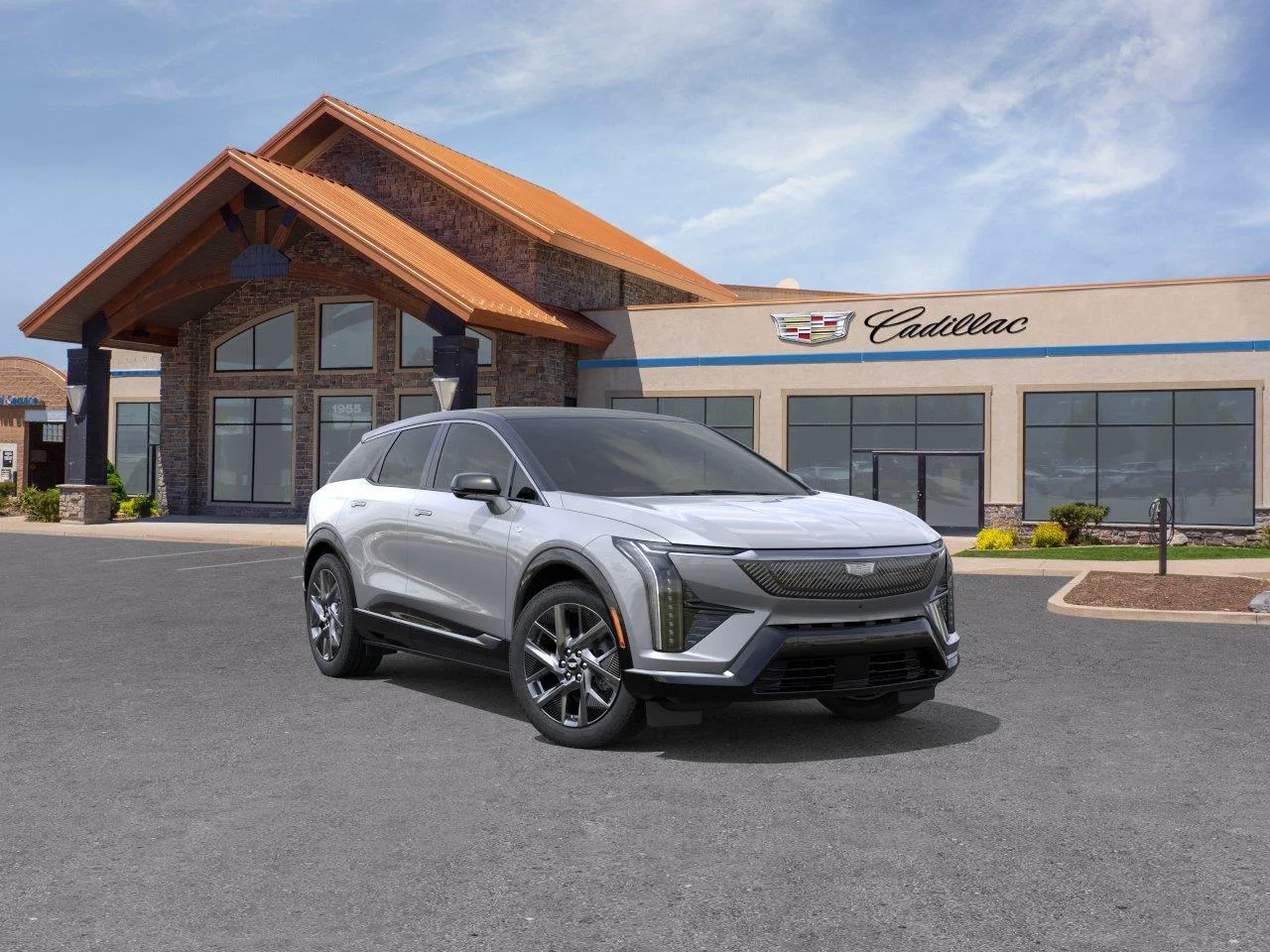 New 2027 Argent Silver Metallic Cadillac Premium Luxury image 1
