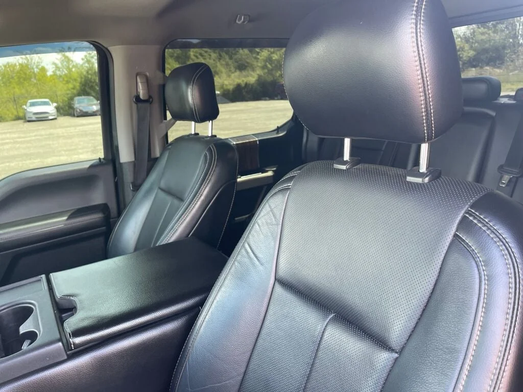 Used 2018 Shadow Black Ford LARIAT image 7