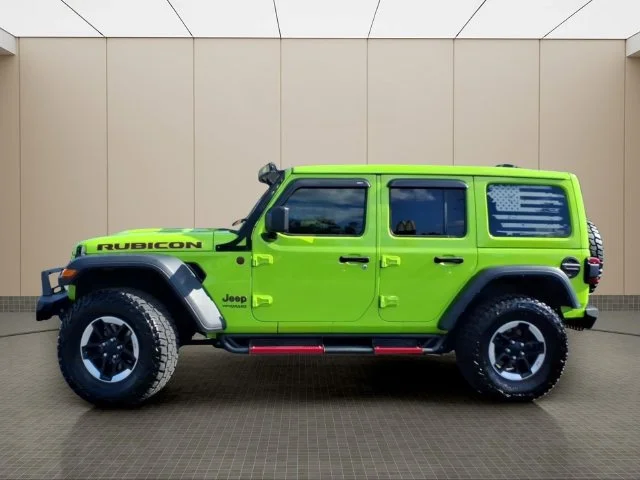Used 2021 Green Jeep Unlimited Rubicon image 11