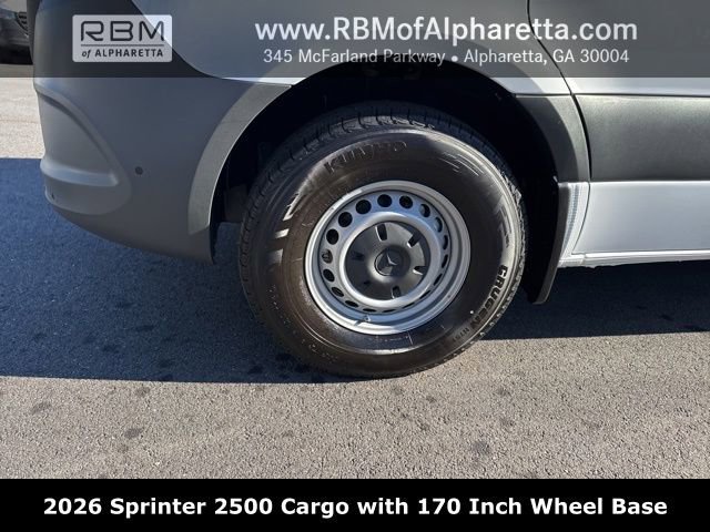 New 2026 Arctic White Mercedes-Benz 170 Wheel Base image 10