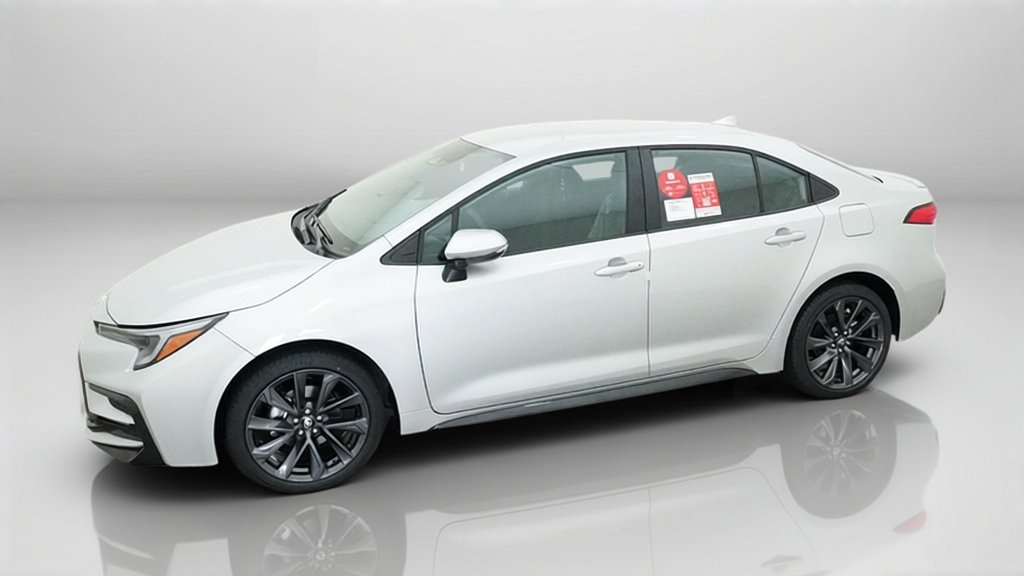 New 2027 Classic Silver Metallic Toyota SE image 3