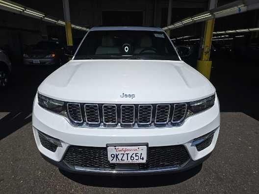 Used 2023 Bright White Clearcoat Jeep  image 2