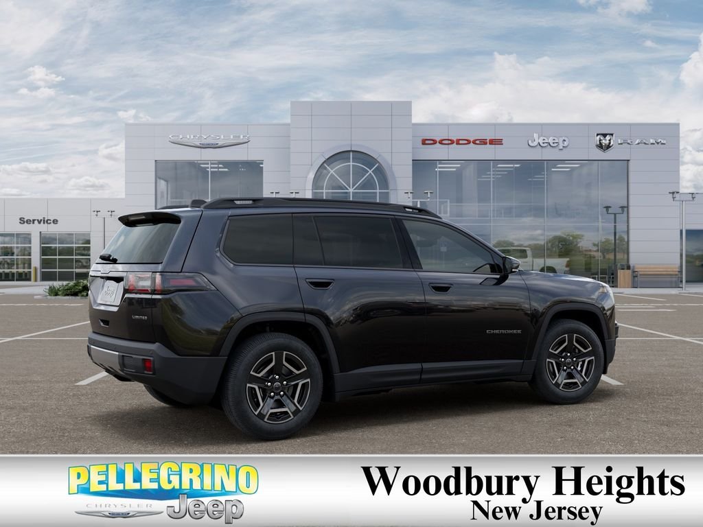 New 2026 Diamond Black Crystal Pearl-Coat Exterior Paint Jeep Limited image 4