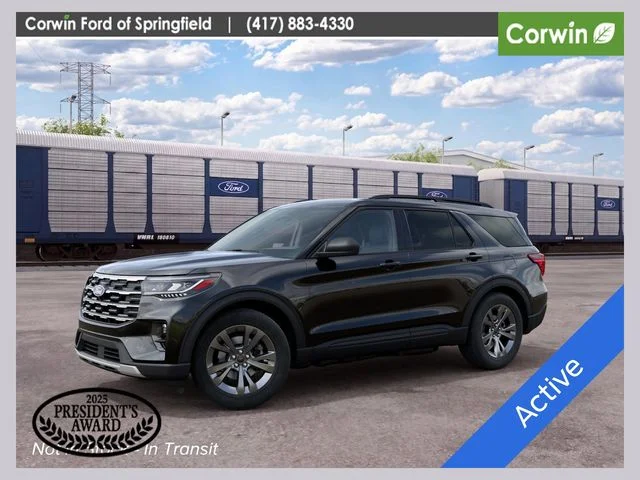 New 2027 Agate Black Metallic Ford Active image 1