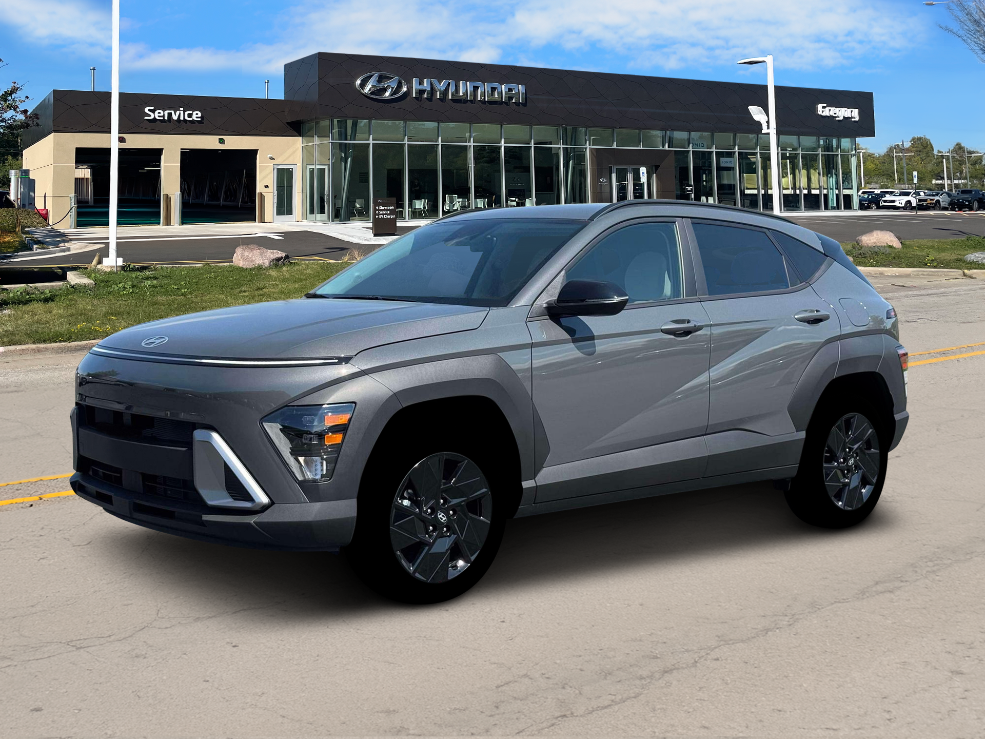 New 2026 Gray Hyundai SEL Sport AWD image 2