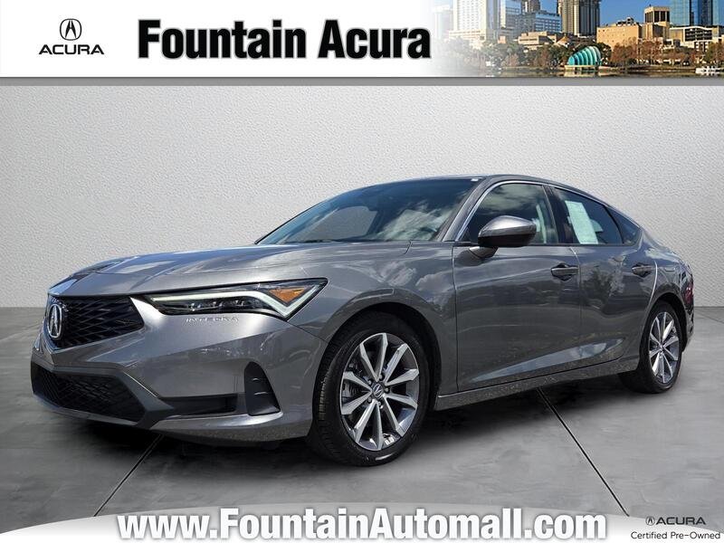 Certified Used 2024 Liquid Carbon Metallic Acura INTEGRA image 1