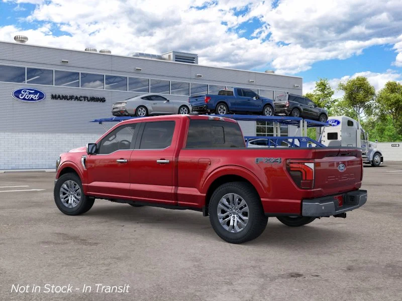 New 2026 Ruby Red Metallic Tinted Clearcoat Ford Lariat image 4