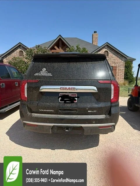 Used 2021 Black GMC SLT image 2