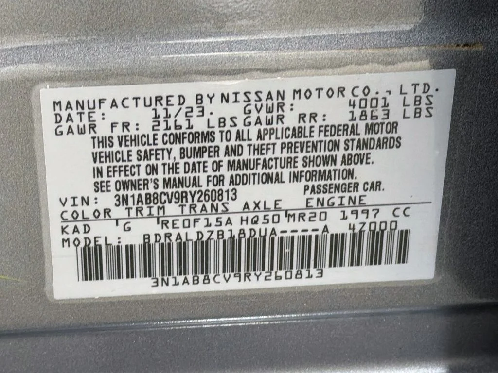 Used 2024 Gun Metallic Nissan SV image 34