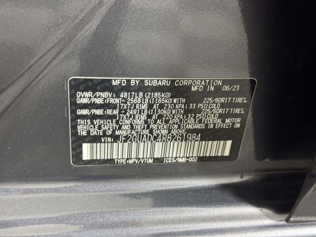 Certified Used 2024 Gray Metallic Subaru Premium image 16
