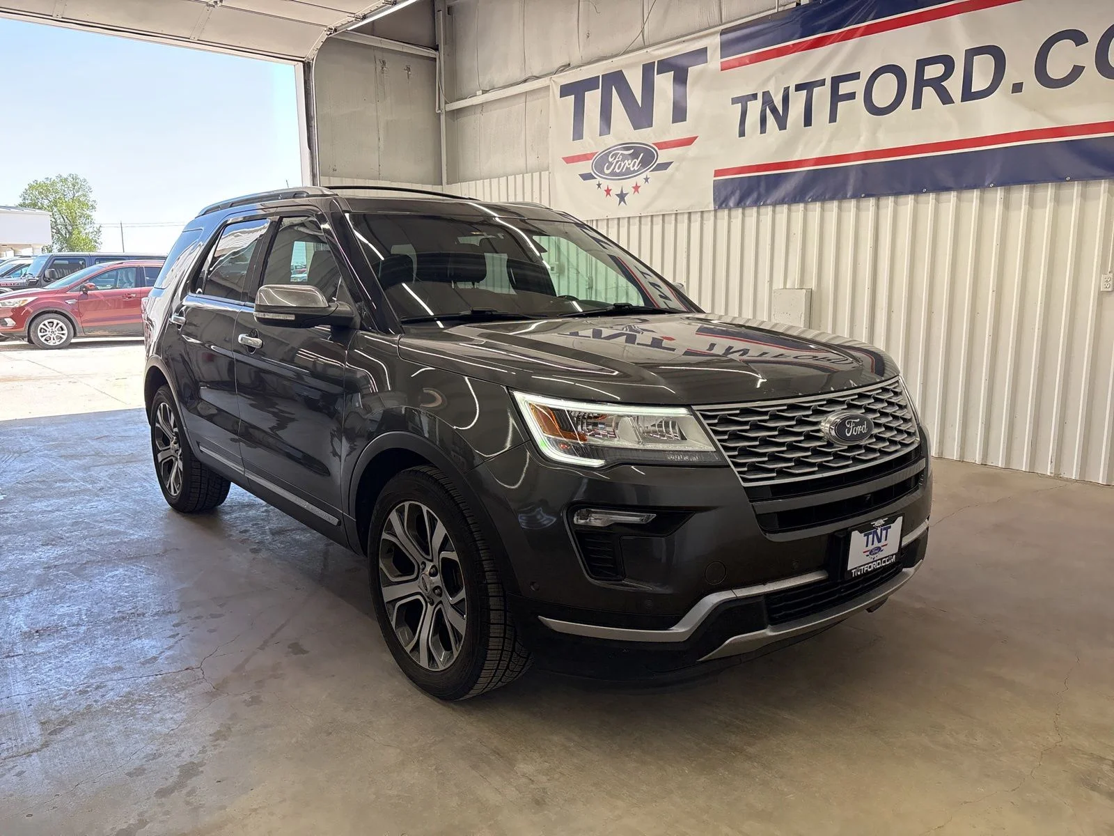 Used 2018 Ford Explorer Platinum with VIN 1FM5K8HT9JGA02718 for sale in Red Oak, IA