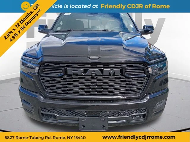 New 2026 Diamond Black Crystal Pearl-Coat Exterior Paint RAM Big Horn/Lone Star image 2