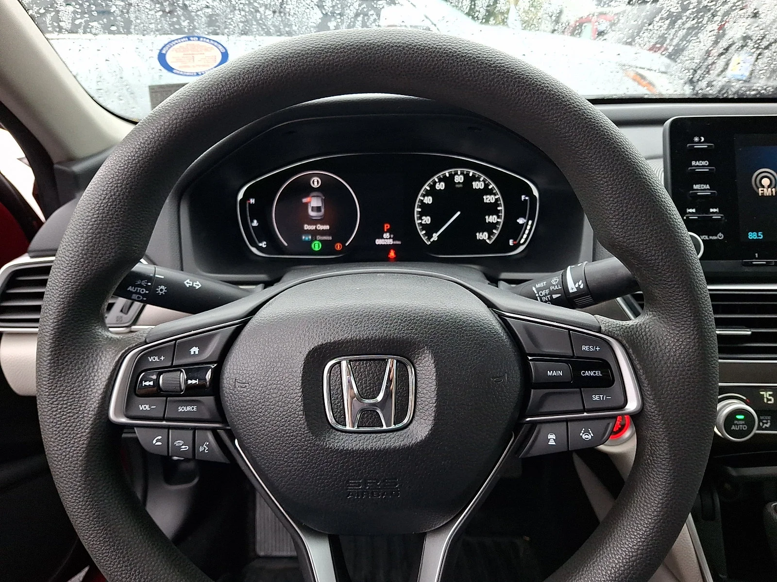 Used 2018 Radiant Red Metallic Honda LX 1.5T image 16