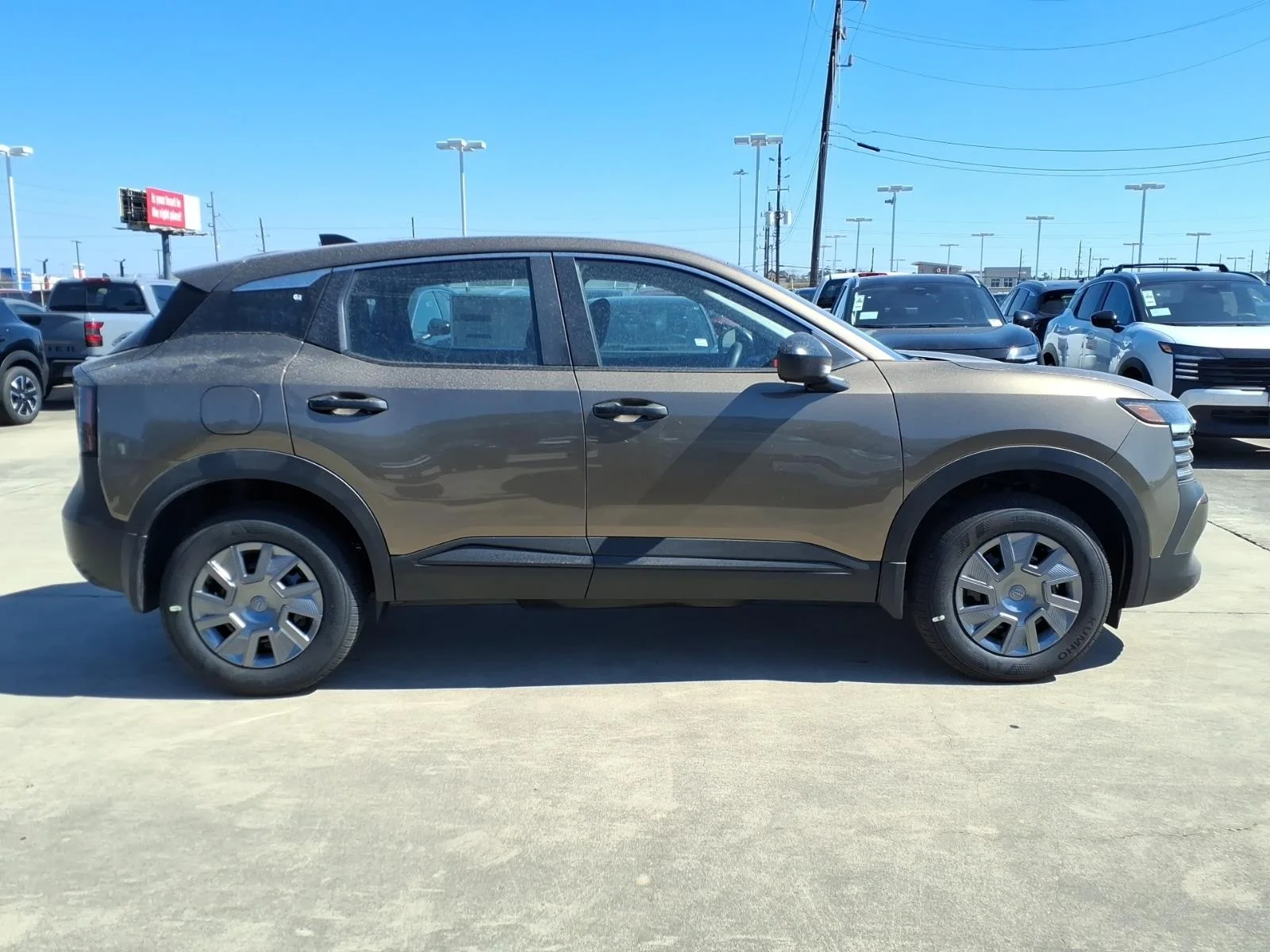 2026 Nissan Kicks S Brown at Robbins Nissan