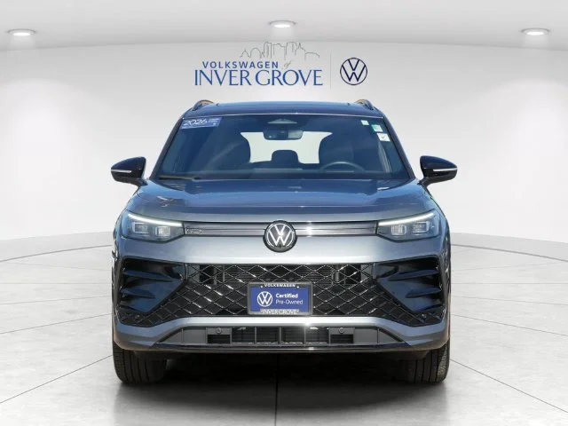 Certified 2026 Volkswagen Tiguan SE R-LINE BLACK with VIN 3VVGR7RM6TM031730 for sale in Inver Grove Heights, Minnesota