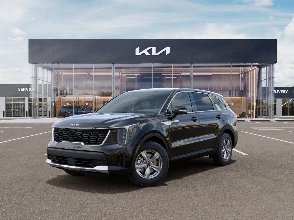 New 2026 Ebony Black Kia LX image 1
