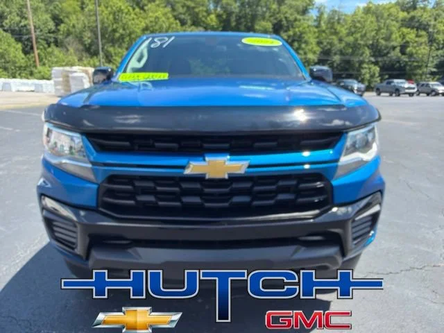 Used 2021 BRIGHT BLUE METALLIC Chevrolet 4WD Work Truck image 6
