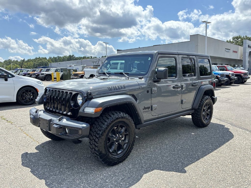 Certified Used 2022 Gray Jeep Unlimited Willys image 3