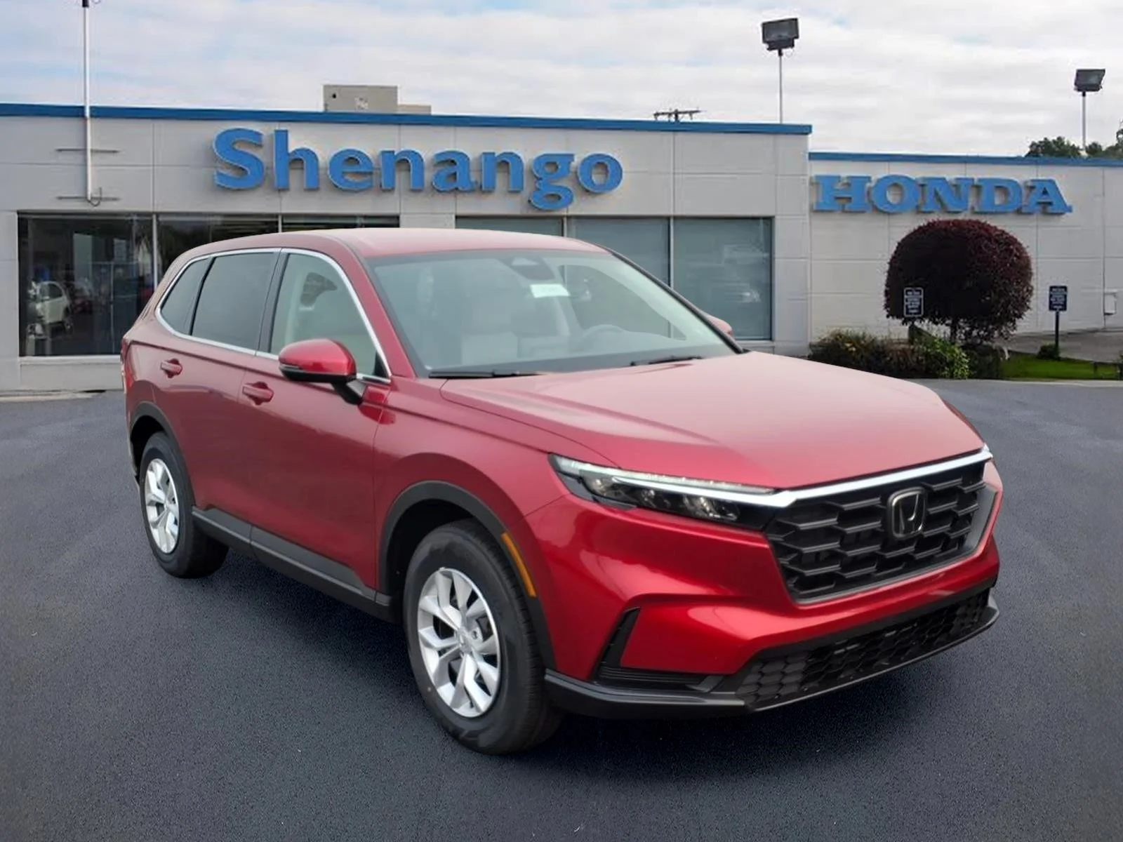 New 2026 Radiant Red Metallic Honda LX image 1