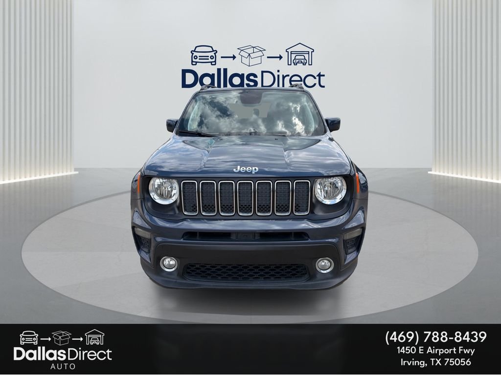 Used 2020 Slate Blue Pearlcoat Jeep Latitude image 3