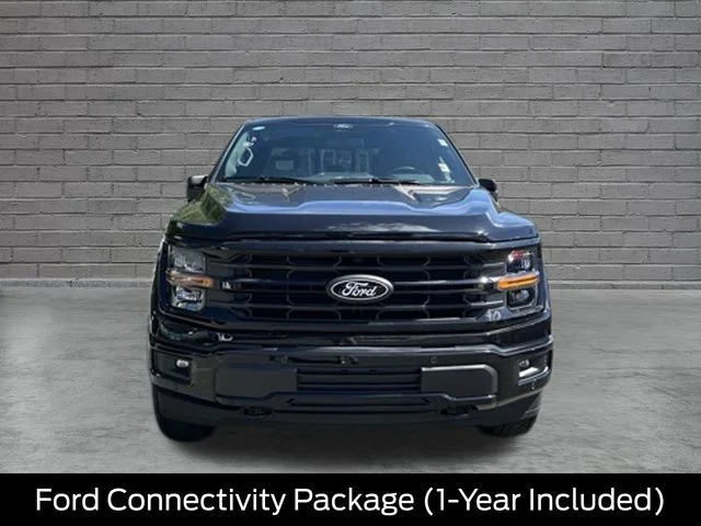 New 2026 Agate Black Metallic Ford XLT image 3