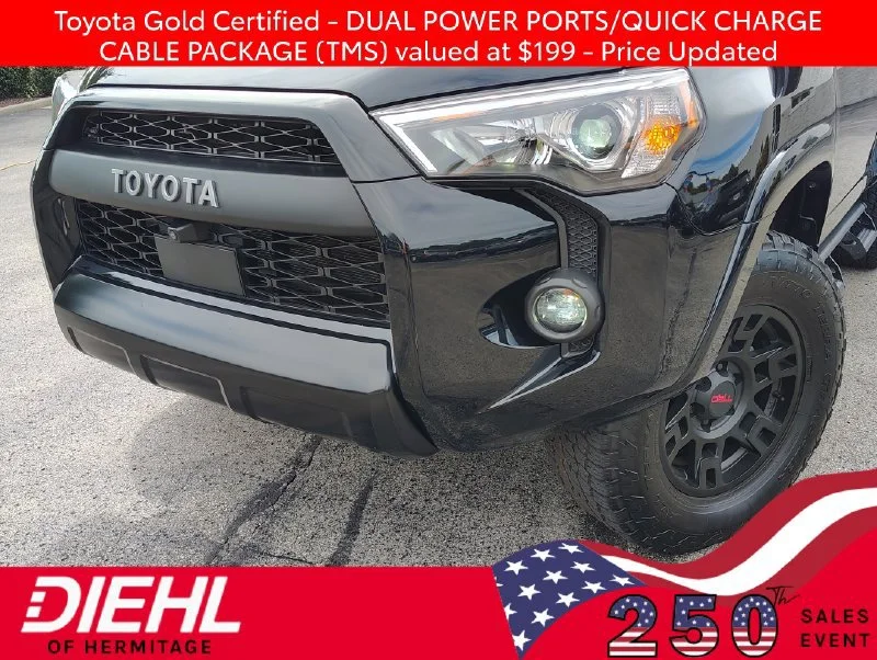 Used 2024 Black Toyota TRD Pro image 3