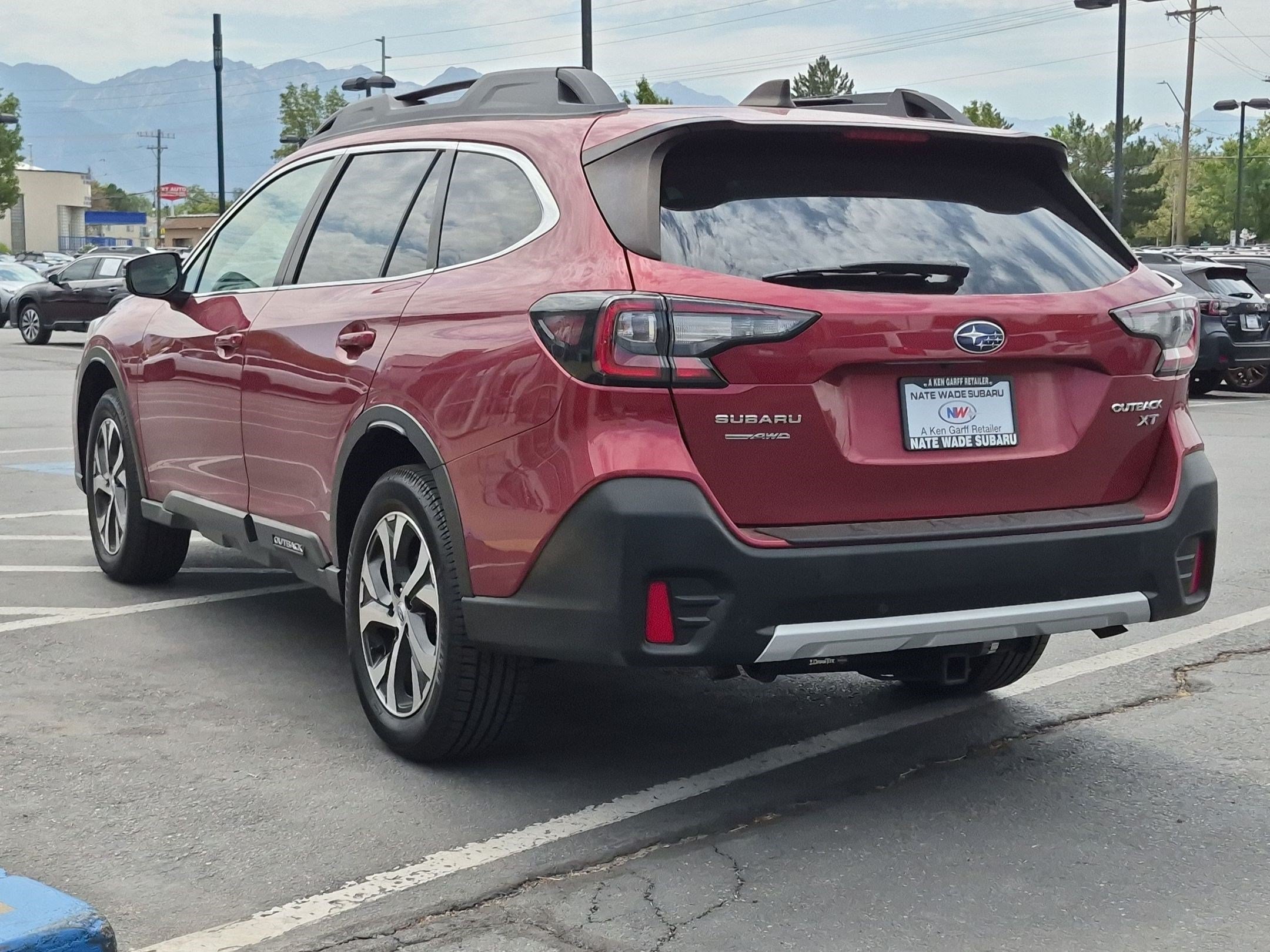 Used 2022 Crimson Red Pearl Subaru Limited XT image 5