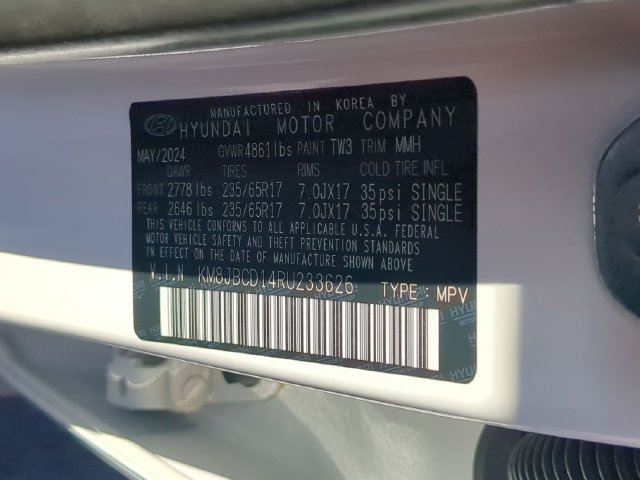 Used 2024 White Hyundai Blue image 34