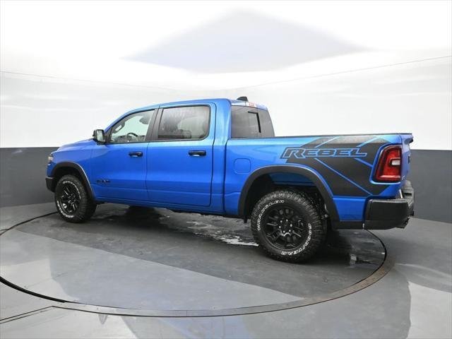 New 2026 Hydro Blue Pearl-Coat Exterior Paint RAM REBEL image 5