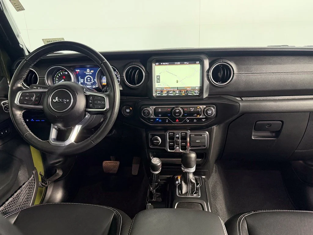 Used 2022 Green Jeep Unlimited Sahara 4xe image 16