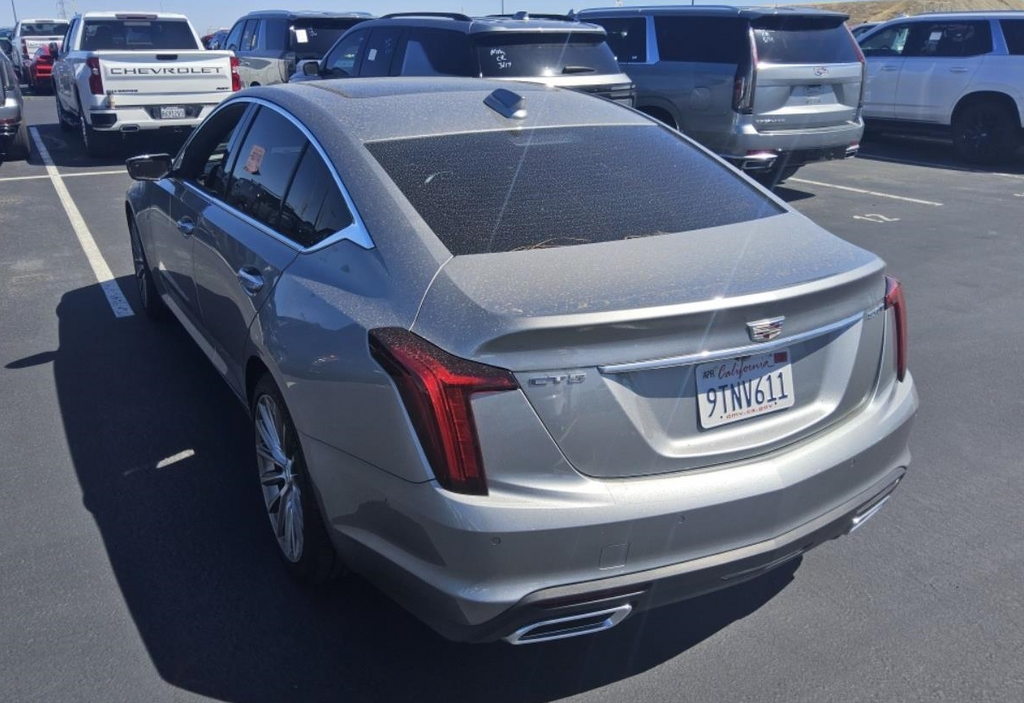 Used 2025 Silver Cadillac Premium Luxury image 4