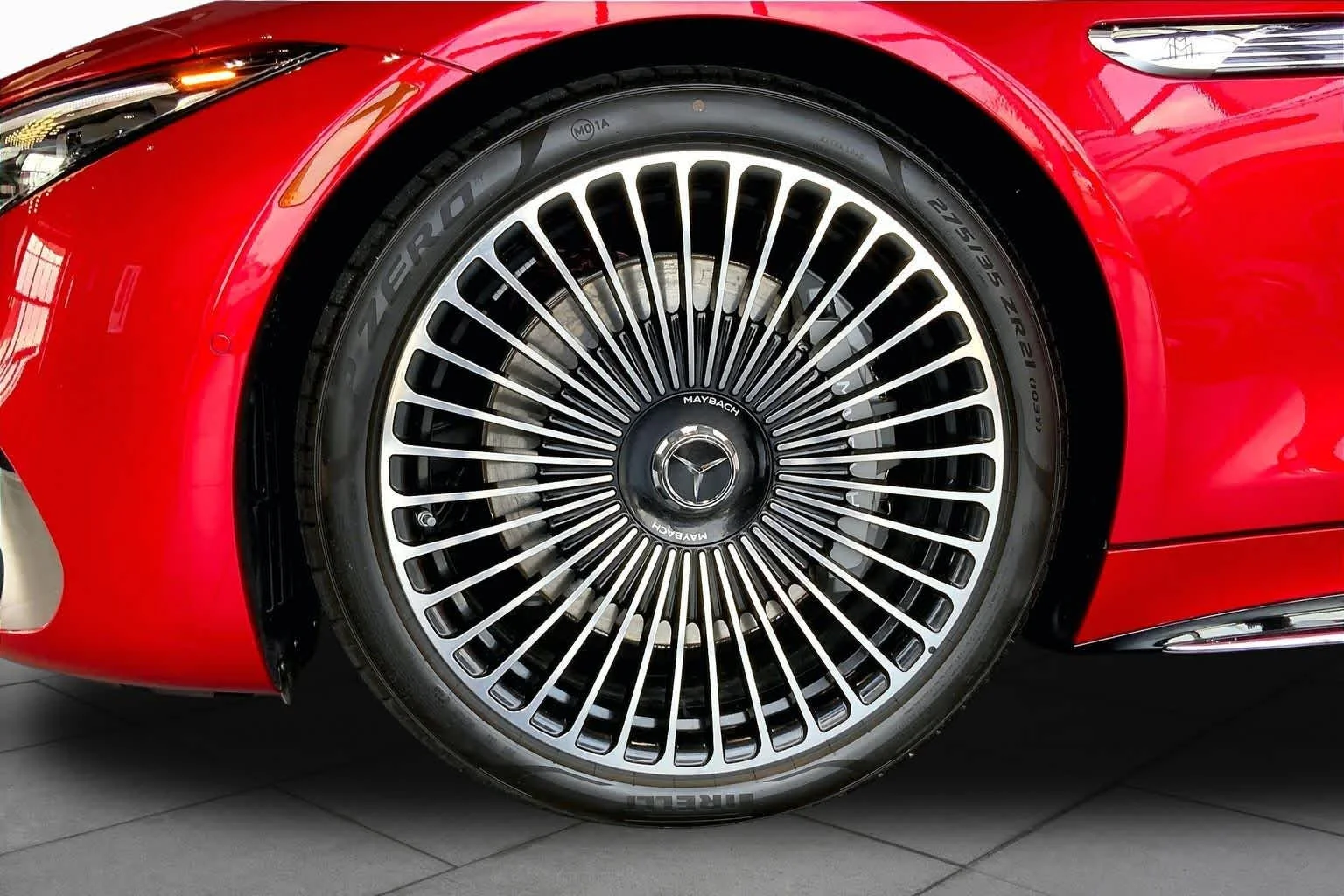 New 2026 MANUFAKTUR garnet red metallic (Red Ambiance) Mercedes-Benz Maybach SL 680 Monogram Series image 11
