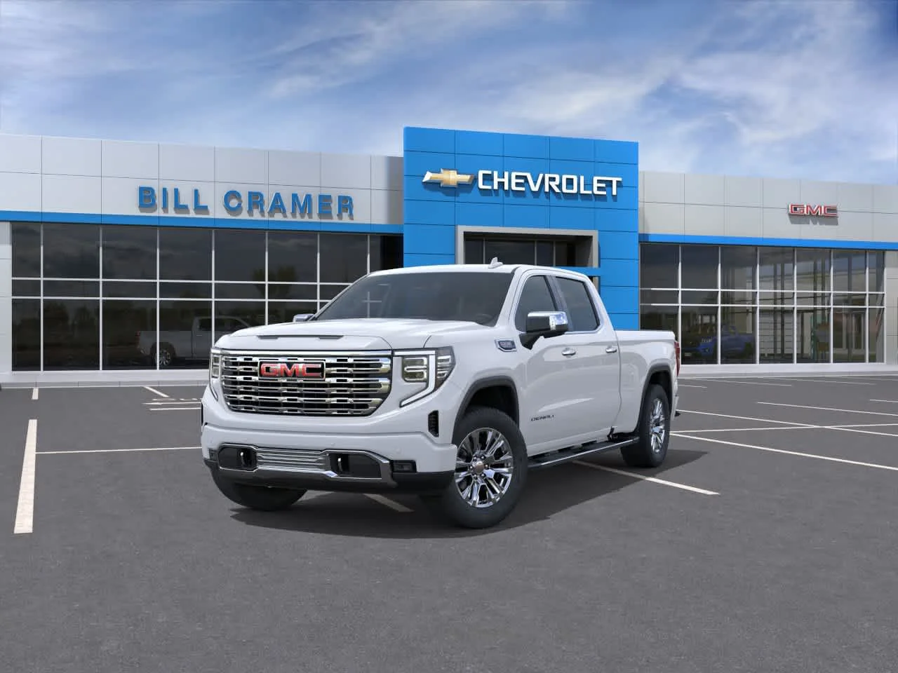 New 2026 Glacier White Tricoat GMC Denali image 8