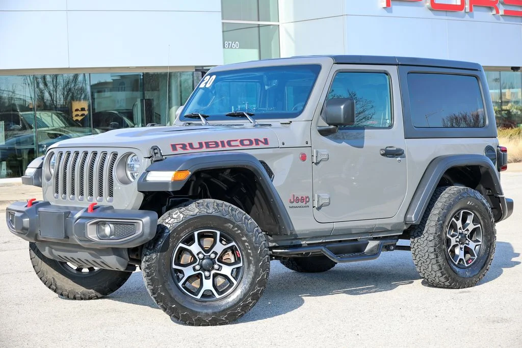 Used 2020 Gray Jeep Rubicon image 8