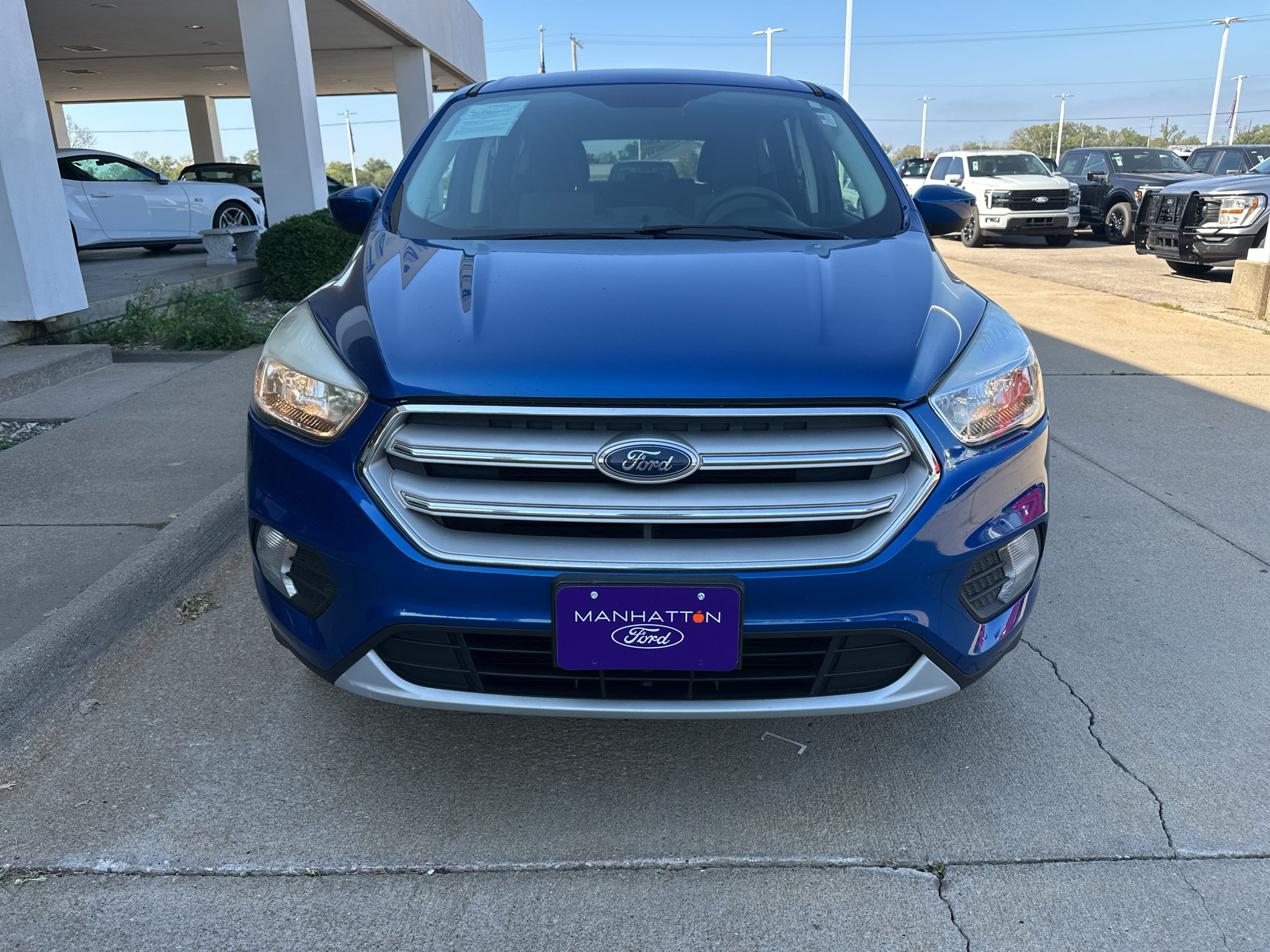 Used 2019 Lightning Blue Metallic Ford SE image 13