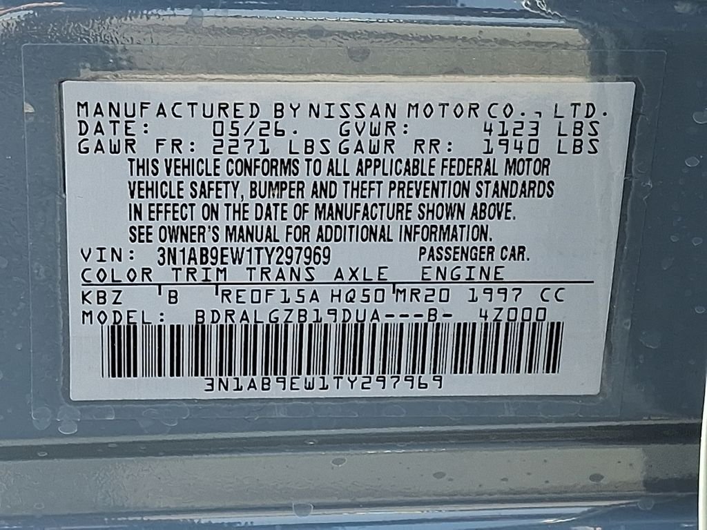New 2026 Atlantic Gray Metallic Nissan SL image 19