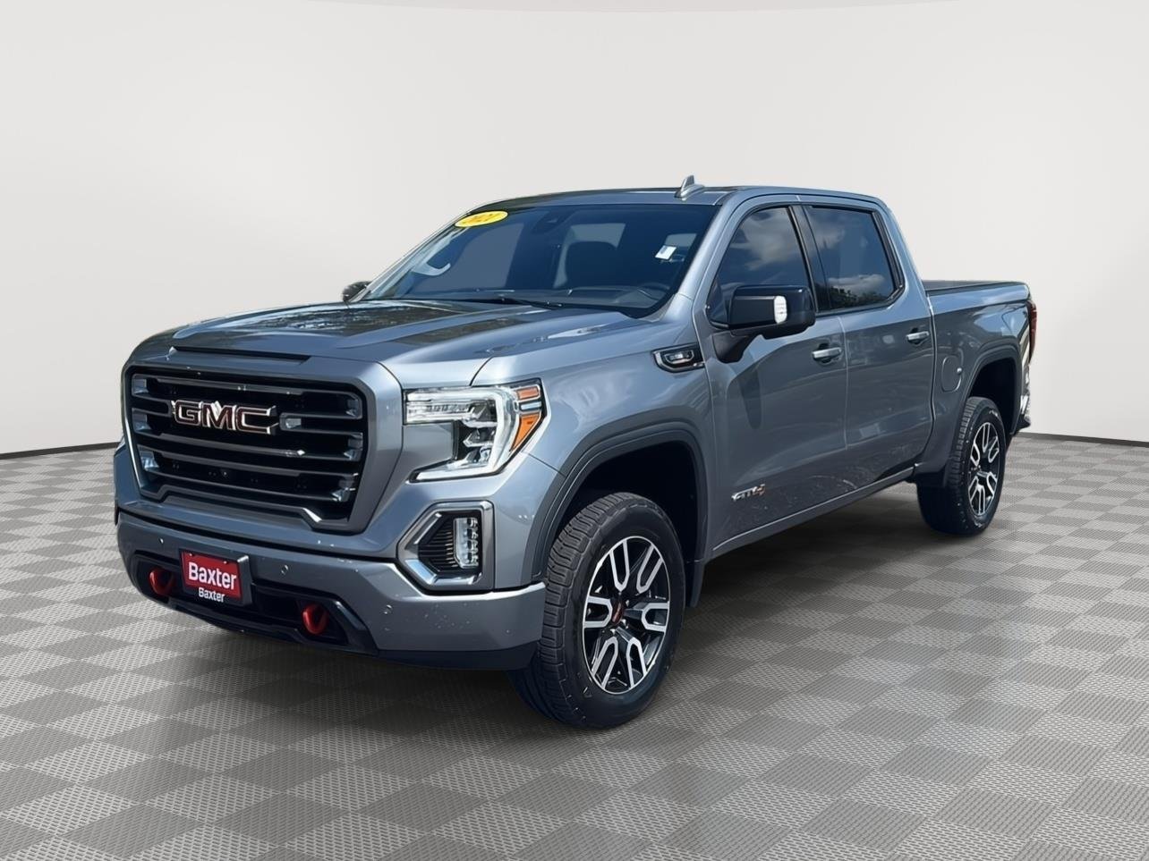 Used 2021 Satin Steel Metallic GMC AT4 image 3