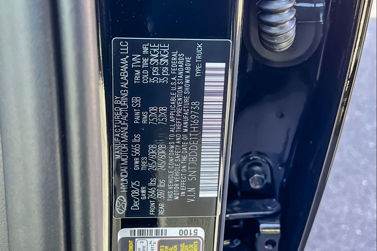 New 2026 Black Hyundai SEL AWD image 38
