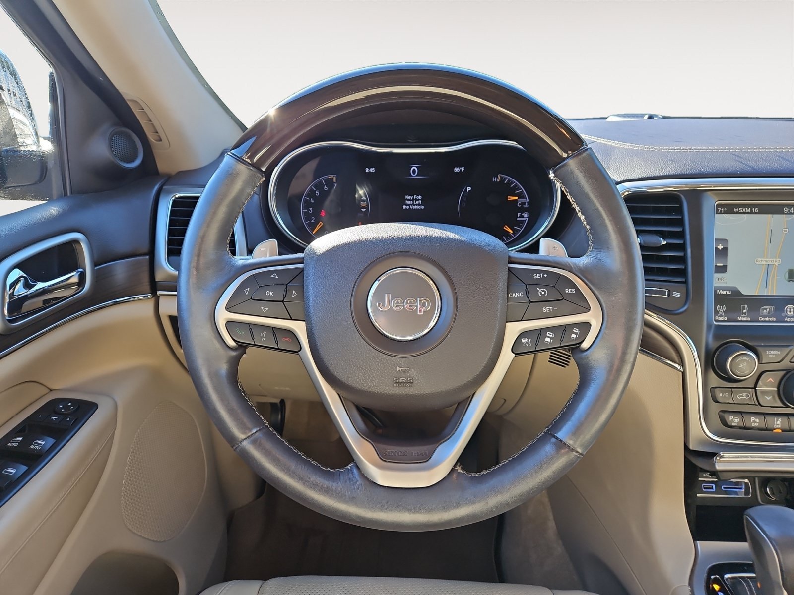 Used 2017 Black Jeep Overland image 12