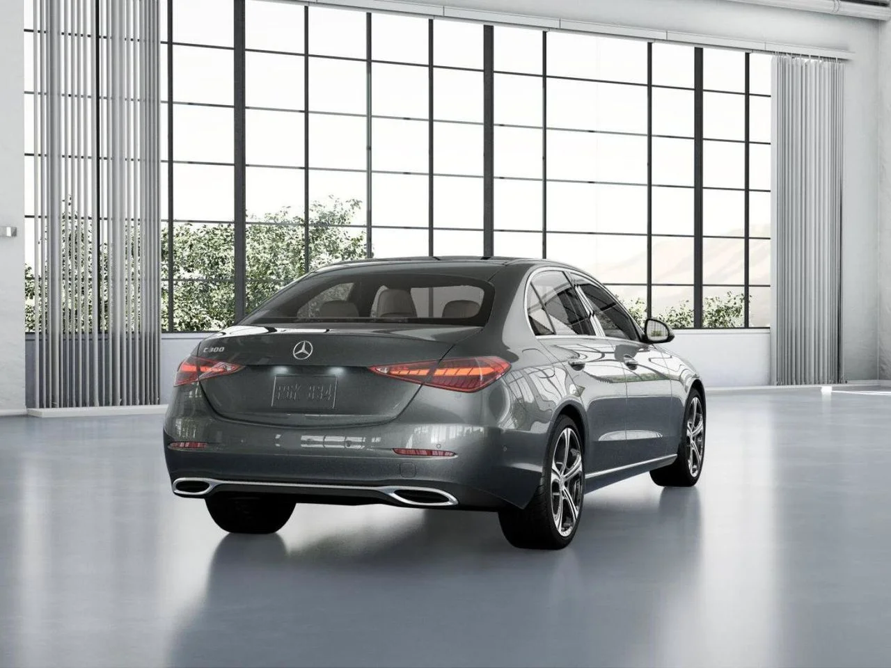 New 2026 Selenite Grey Metallic Mercedes-Benz C 300 image 23