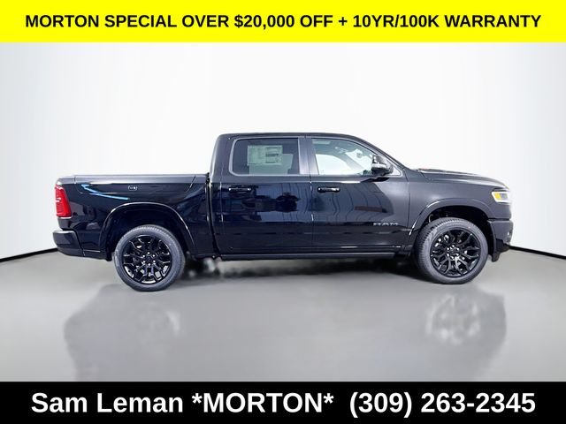 New 2026 Diamond Black Crystal Pearl-Coat Exterior Paint Ram Limited image 8