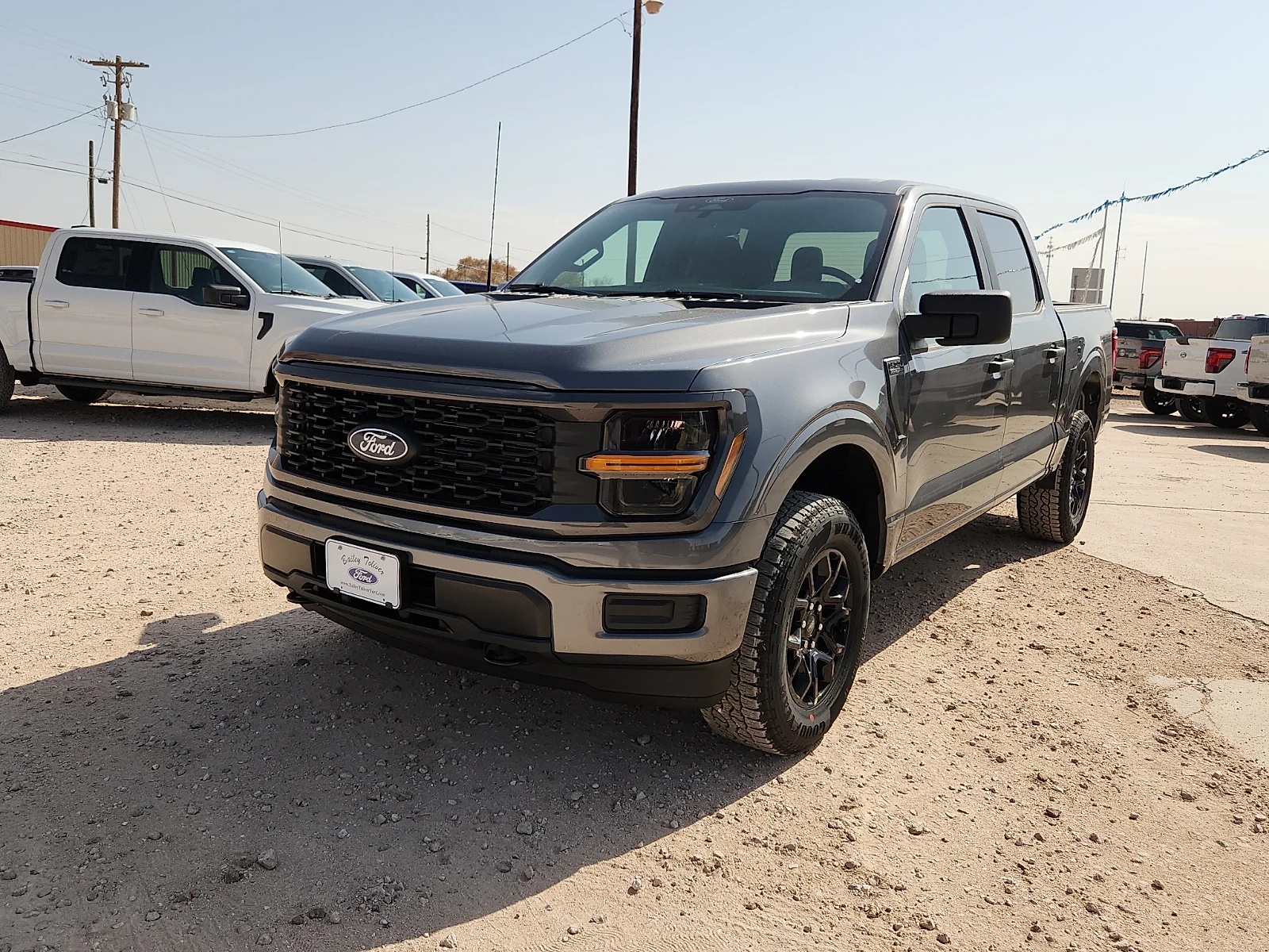 New 2026 Carbonized Gray Metallic Ford STX image 3