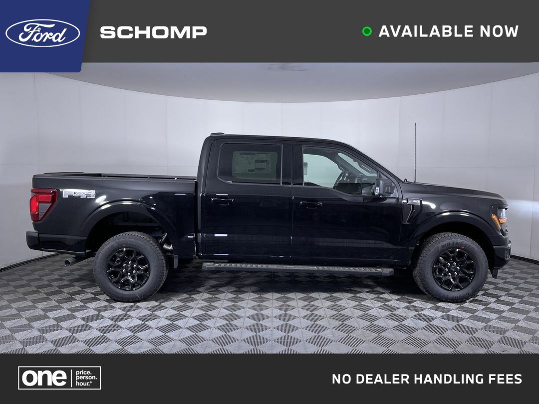 New 2026 Agate Black Metallic Ford XLT image 1